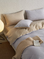 Mist Haven Cotton Jacquard Duvet Cover original reference image 5