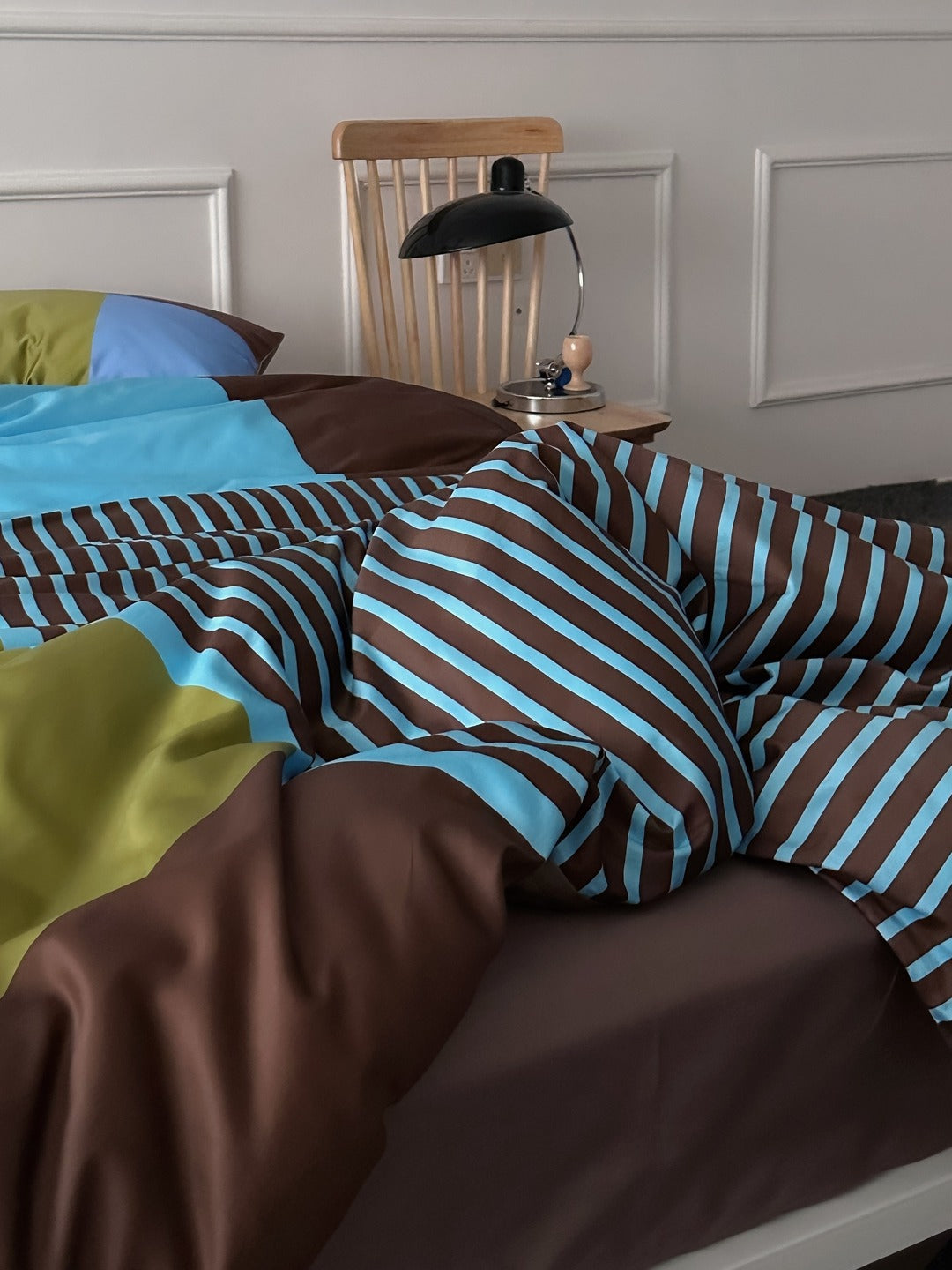 New Coast Printed Cotton Sateen Duvet Cover original reference image 6