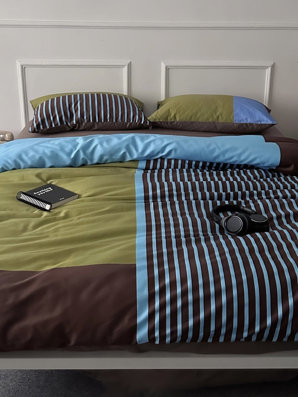 New Coast Printed Cotton Sateen Duvet Cover original reference image 8