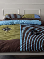 New Coast Printed Cotton Sateen Duvet Cover original reference image 8