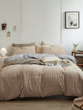 Oat Whisper Cotton Seersucker Duvet Cover original reference image 1