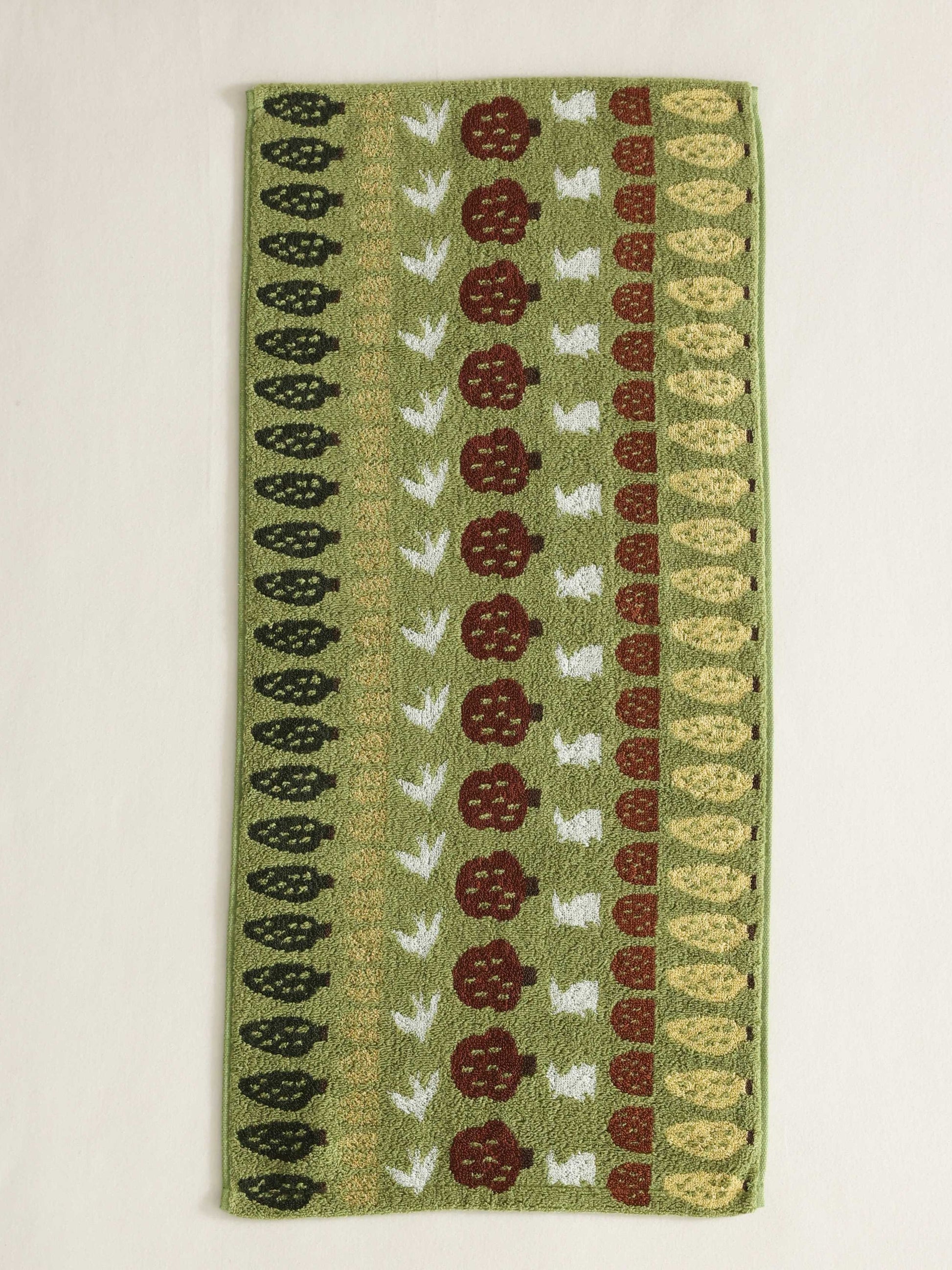 Orchard Dot Jacquard Cotton Bath Towel original reference image 4