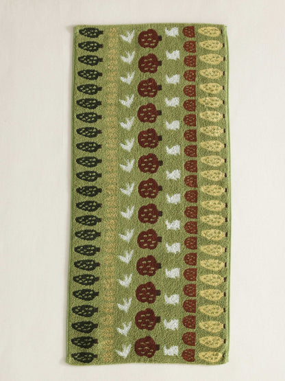 Orchard Dot Jacquard Cotton Bath Towel original reference image 4