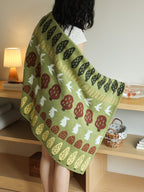 Orchard Dot Jacquard Cotton Bath Towel original reference image 6