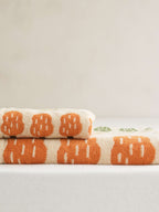 Orchard Dot Jacquard Cotton Bath Towel original reference image 8