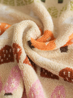 Orchard Dot Jacquard Cotton Bath Towel original reference image 9
