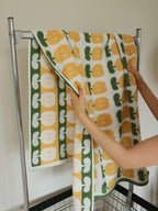 Orchard Dot Jacquard Cotton Bath Towel original reference image 24