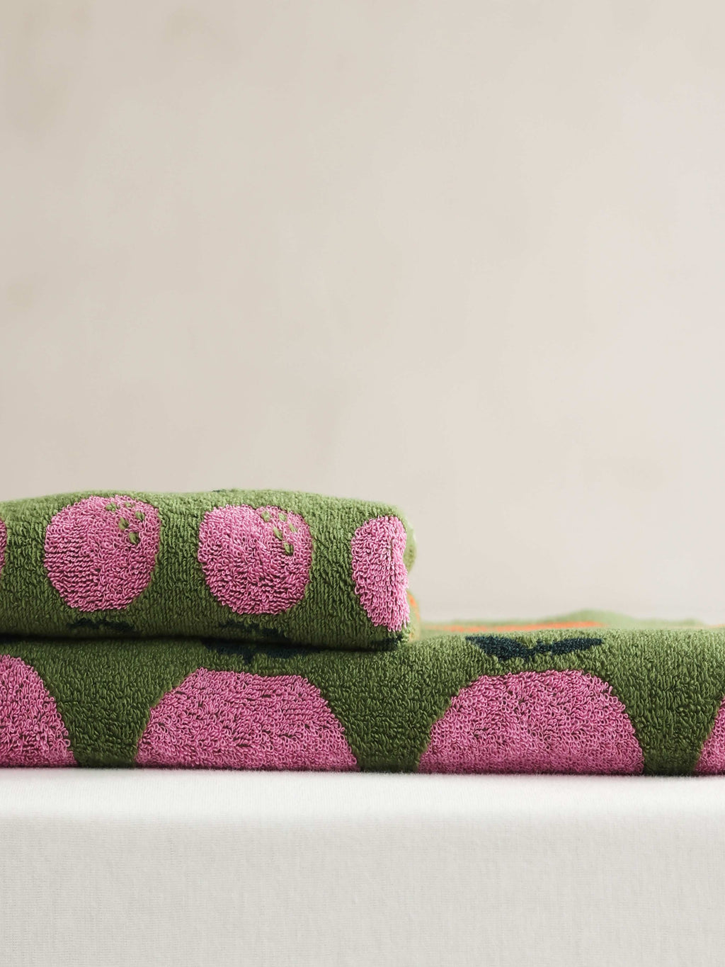 Orchard Dot Jacquard Cotton Bath Towel original reference image 26