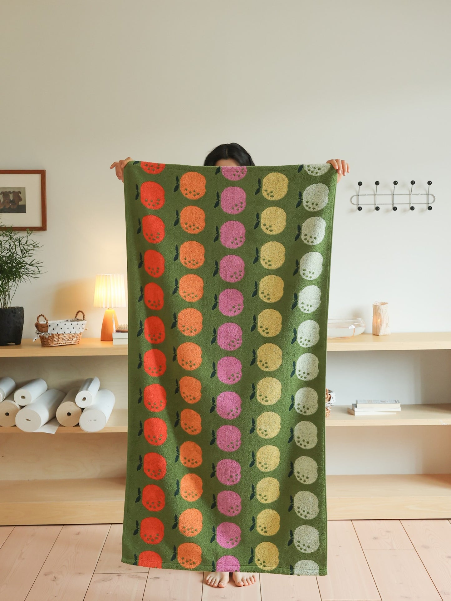 Orchard Dot Jacquard Cotton Bath Towel original reference image 31