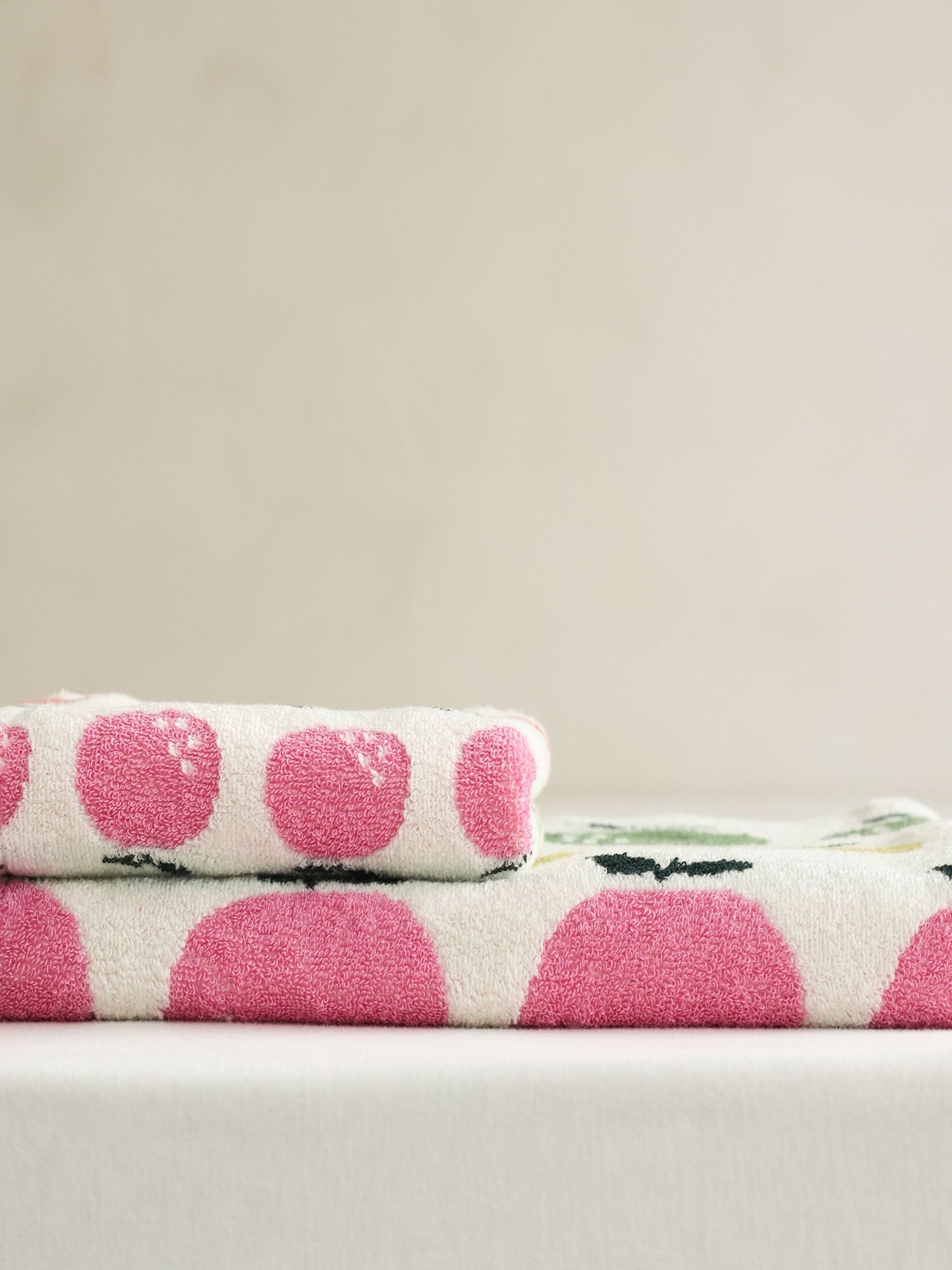 Orchard Dot Jacquard Cotton Bath Towel original reference image 32