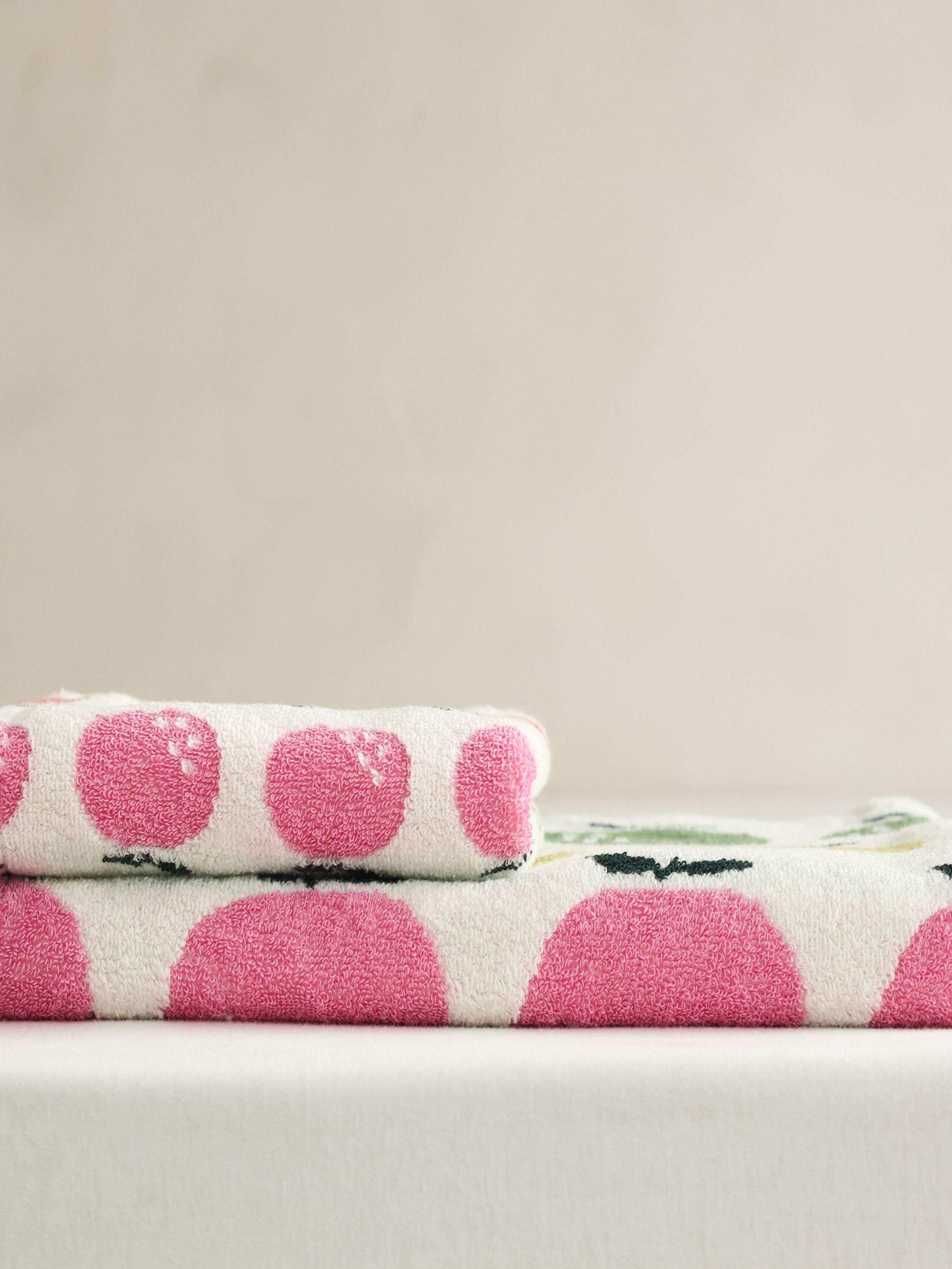 Orchard Dot Jacquard Cotton Bath Towel original reference image 32
