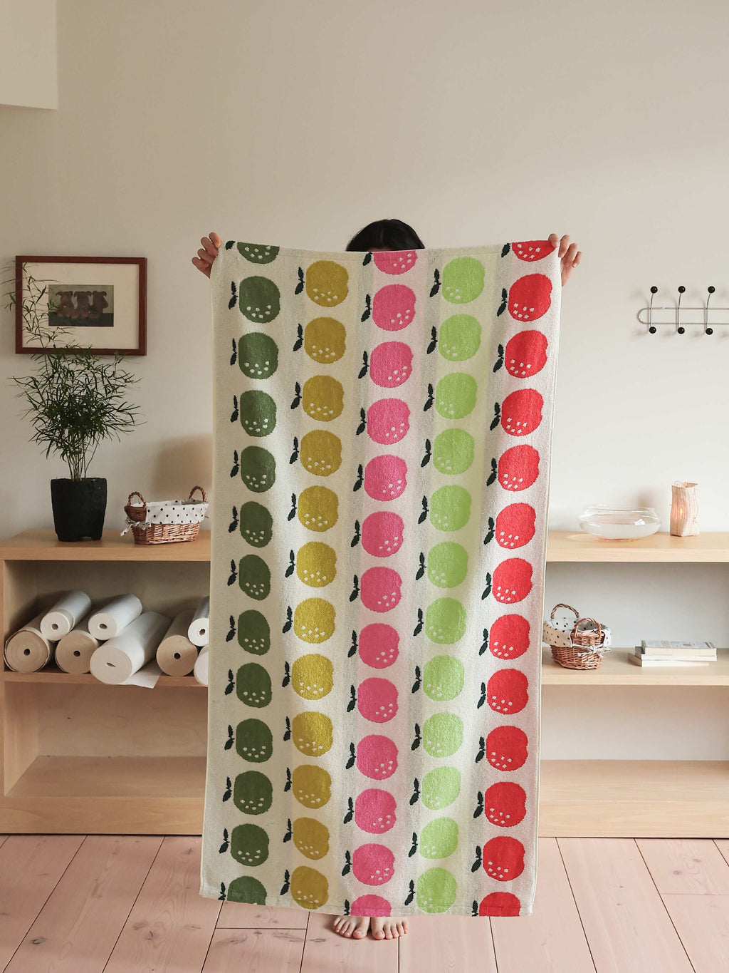 Orchard Dot Jacquard Cotton Bath Towel original reference image 35