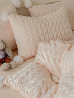 Pom Cloud Cotton Seersucker Duvet Cover original reference image 9