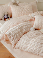 Pom Cloud Cotton Seersucker Duvet Cover original reference image 12