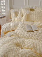 Pom Cloud Cotton Seersucker Duvet Cover original reference image 22