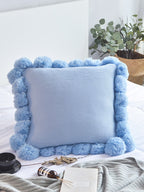 Pom Cloud Cotton Throw Pillow original reference image 10