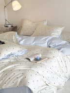 Ribbon Dot Tencel Duvet Cover original reference image 9