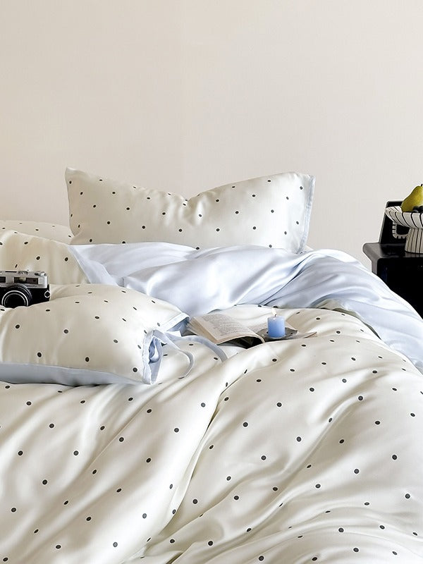 Ribbon Dot Tencel Duvet Cover original reference image 14
