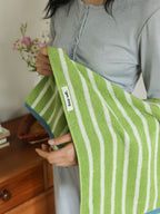 Ribbon Stripe Cotton Bath Towel original reference image 10