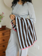 Ribbon Stripe Cotton Bath Towel original reference image 20
