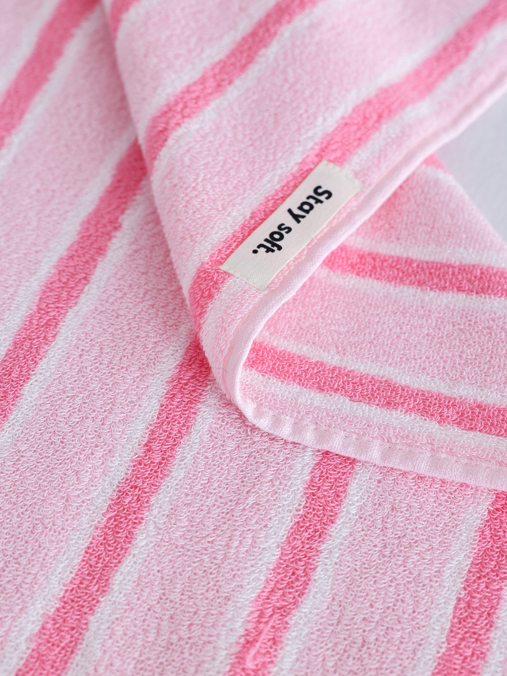 Ribbon Stripe Cotton Bath Towel original reference image 23