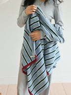 Ribbon Stripe Cotton Bath Towel original reference image 25