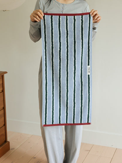 Ribbon Stripe Cotton Bath Towel original reference image 27