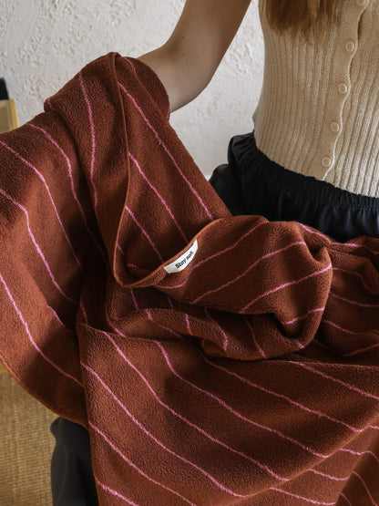 Ridge Stripe Cotton Bath Towel original reference image 5