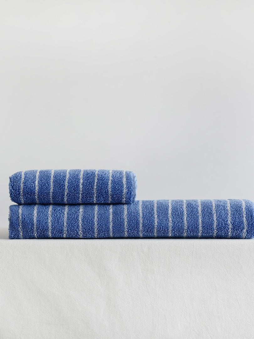 Ridge Stripe Cotton Bath Towel original reference image 16