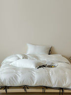 Riviera Bow Dot Tencel Duvet Cover original reference image 7