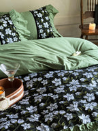 Roma Garden Cotton Jacquard Duvet Cover original reference image 4