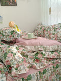Rosefield Printed Cotton Duvet Cover original reference image 1