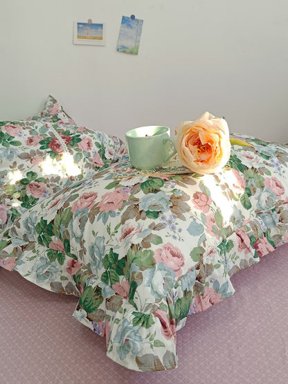 Rosefield Printed Cotton Duvet Cover original reference image 5