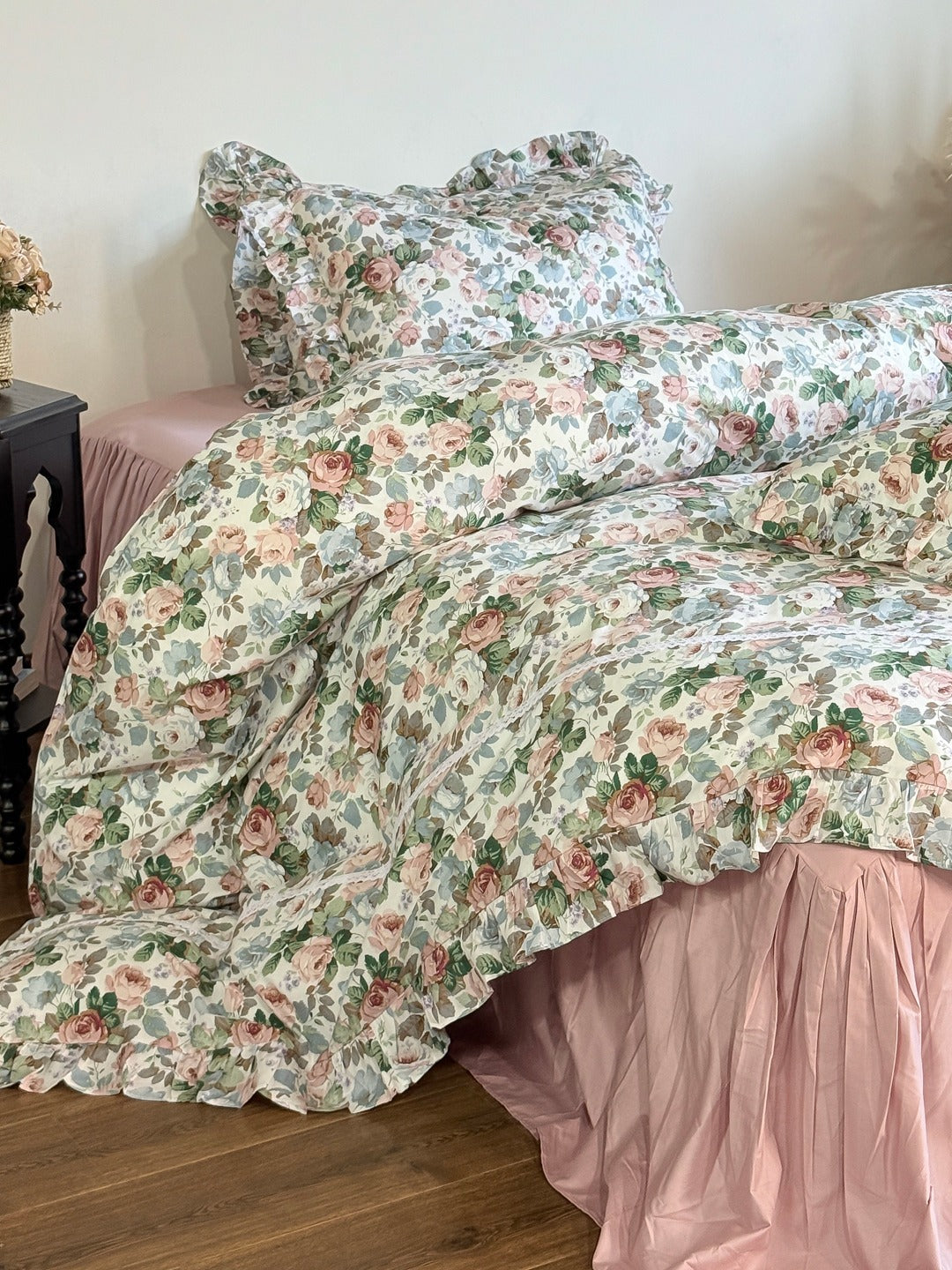 Rosefield Printed Cotton Duvet Cover original reference image 11