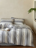 Silver Mist Jacquard Cotton Duvet Cover original reference image 1