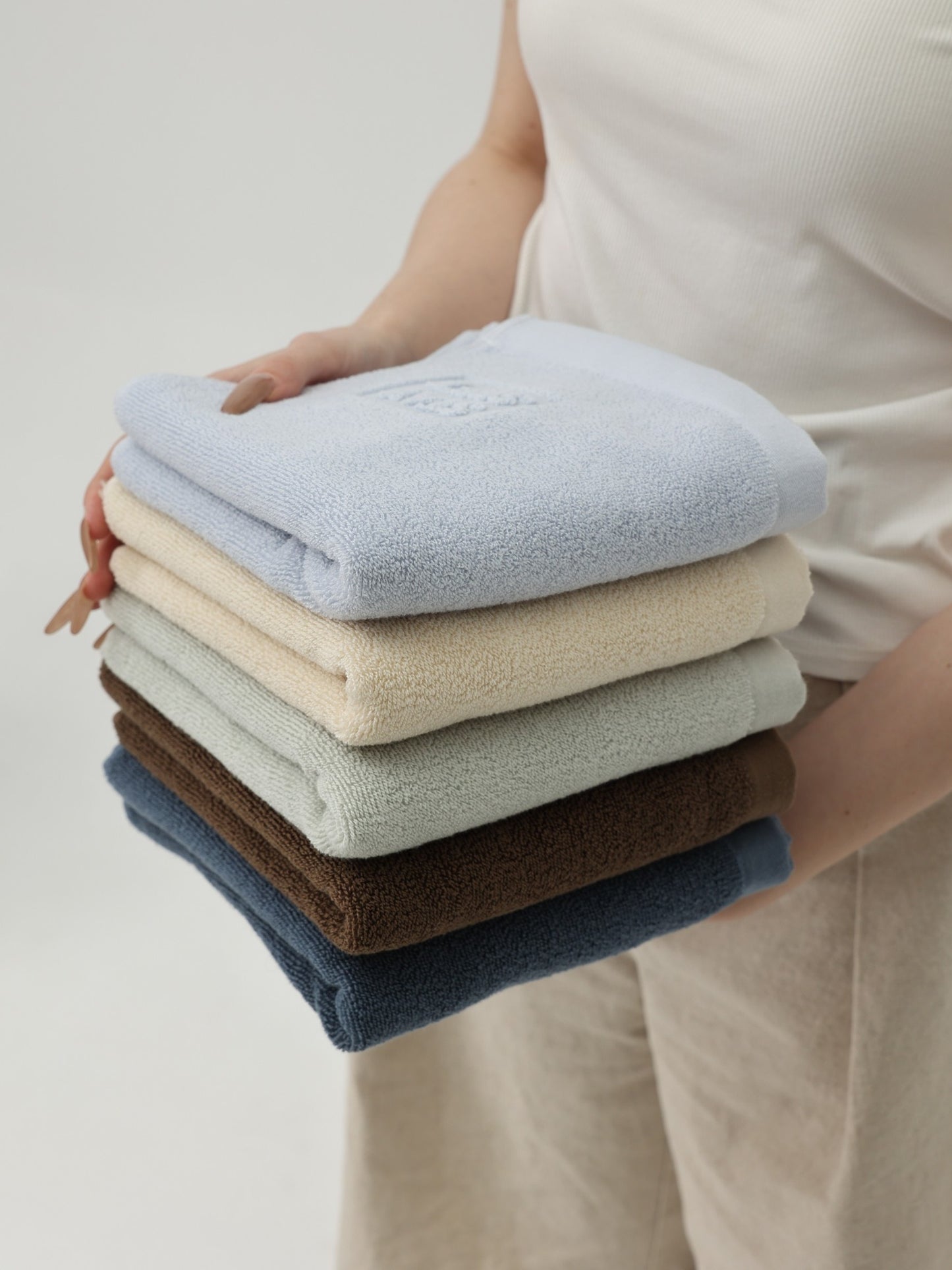 Spa Embossed Cotton Bath Towel original reference image 6