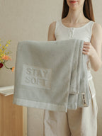 Spa Embossed Cotton Bath Towel original reference image 7
