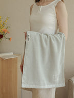 Spa Embossed Cotton Bath Towel original reference image 9