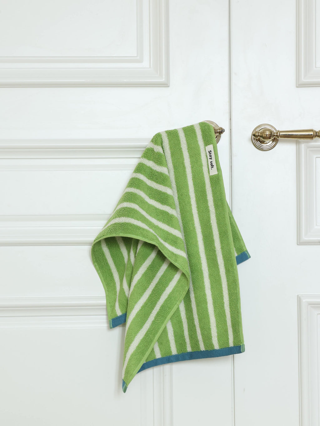 Stacked Stripe Cotton Bath Towel original reference image 11