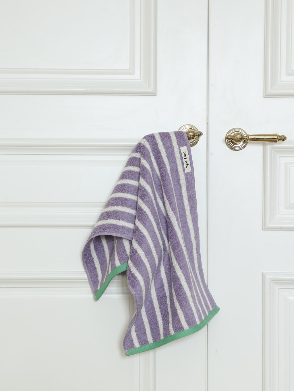 Stacked Stripe Cotton Bath Towel original reference image 12