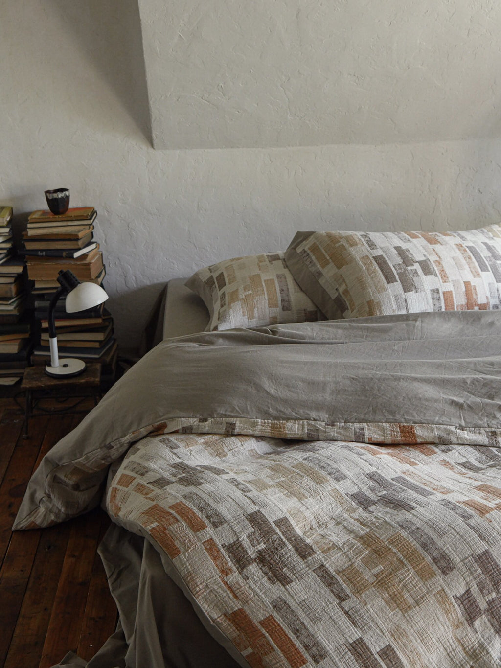Terra Mosaic Cotton Jacquard Duvet Cover original reference image 7