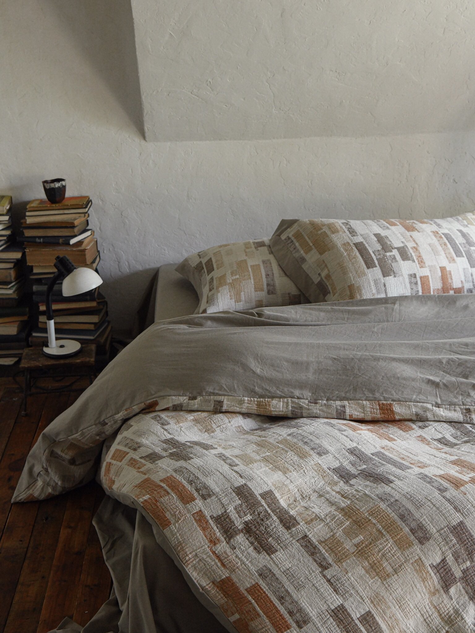 Terra Mosaic Cotton Jacquard Duvet Cover original reference image 7