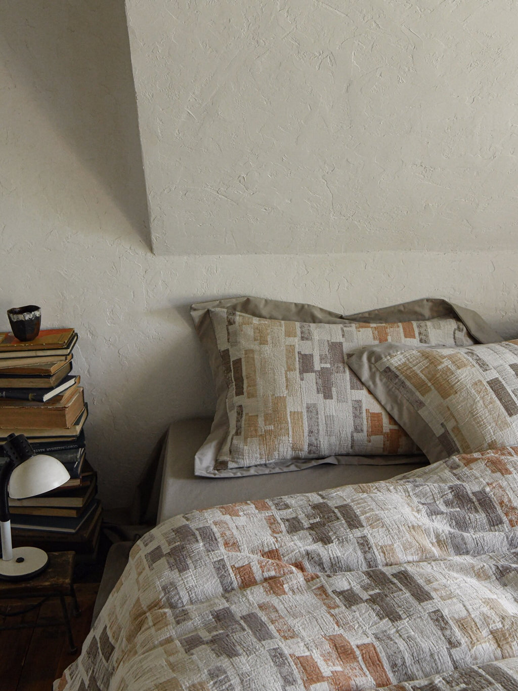 Terra Mosaic Cotton Jacquard Duvet Cover original reference image 9