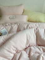 Tivoli Mini Gingham Washed Cotton Duvet Cover original reference image 11