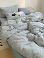 Tivoli Mini Gingham Washed Cotton Duvet Cover original reference image 13