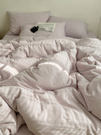 Tivoli Mini Gingham Washed Cotton Duvet Cover original reference image 15