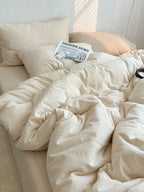 Tivoli Mini Gingham Washed Cotton Duvet Cover original reference image 16