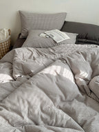 Tivoli Mini Gingham Washed Cotton Duvet Cover original reference image 18