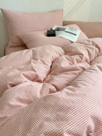 Tivoli Mini Gingham Washed Cotton Duvet Cover original reference image 24