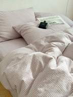 Tivoli Mini Gingham Washed Cotton Duvet Cover original reference image 25
